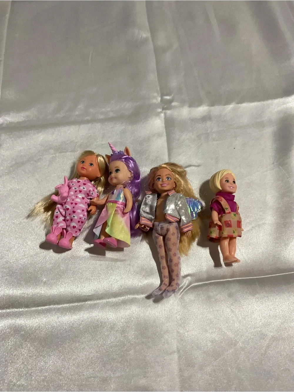 Assorted Girls Fashion Doll Set - Pink, Purple, Blonde